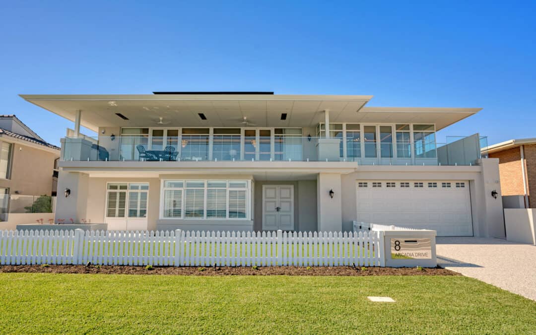 Beach Front Hamptons-Style Property in Shoalwater